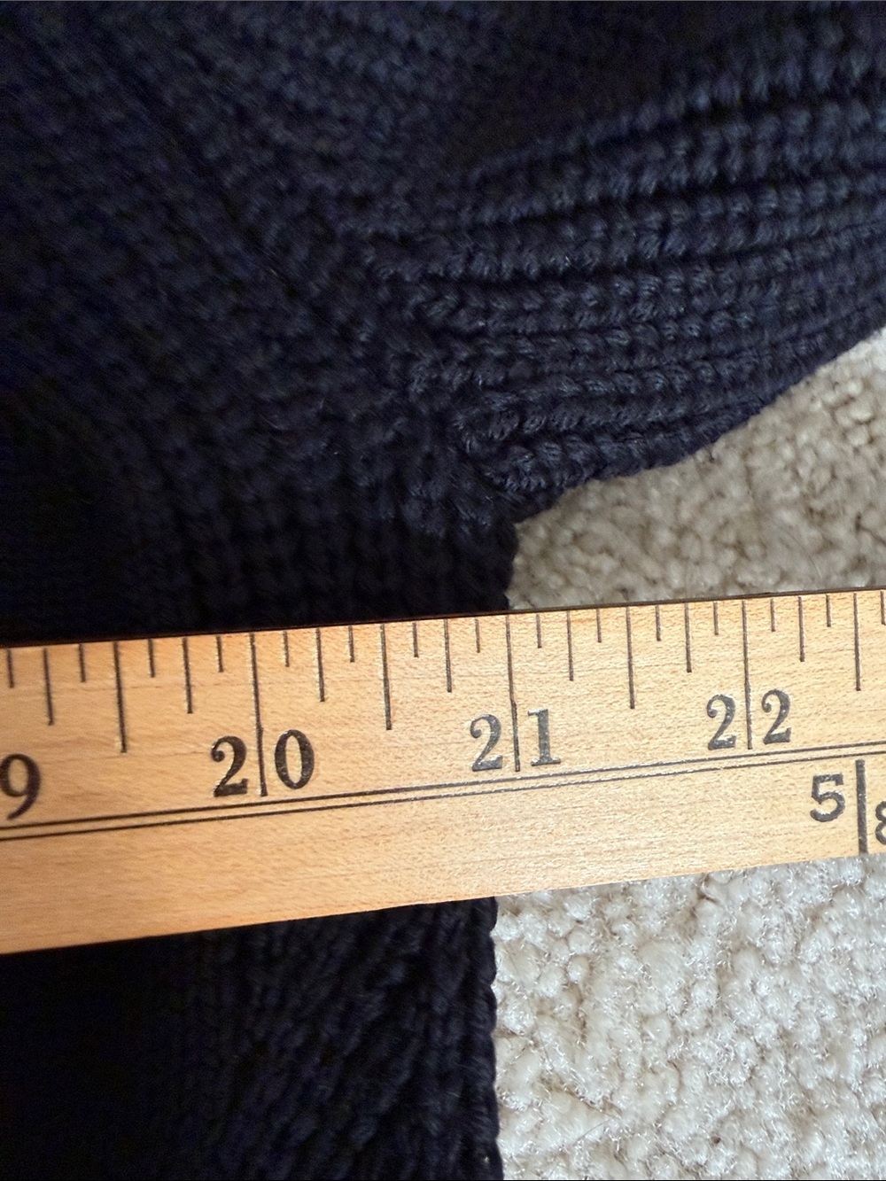 Balzac Paris Black Knit Tie-Neck  Wool Sweater Large - Picture 4 of 11